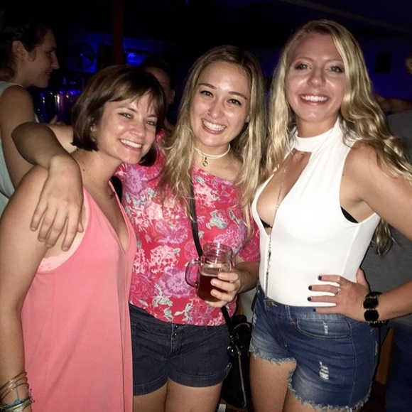 Deep-Cut White High Neck Bodysuit - Picture 5 of 5